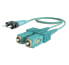 Latiguillos de fibra optica Multimodo 50/125 OM3 Duplex SC-UPC/ST-UPC